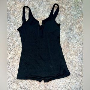Juniors large romper with built in bra